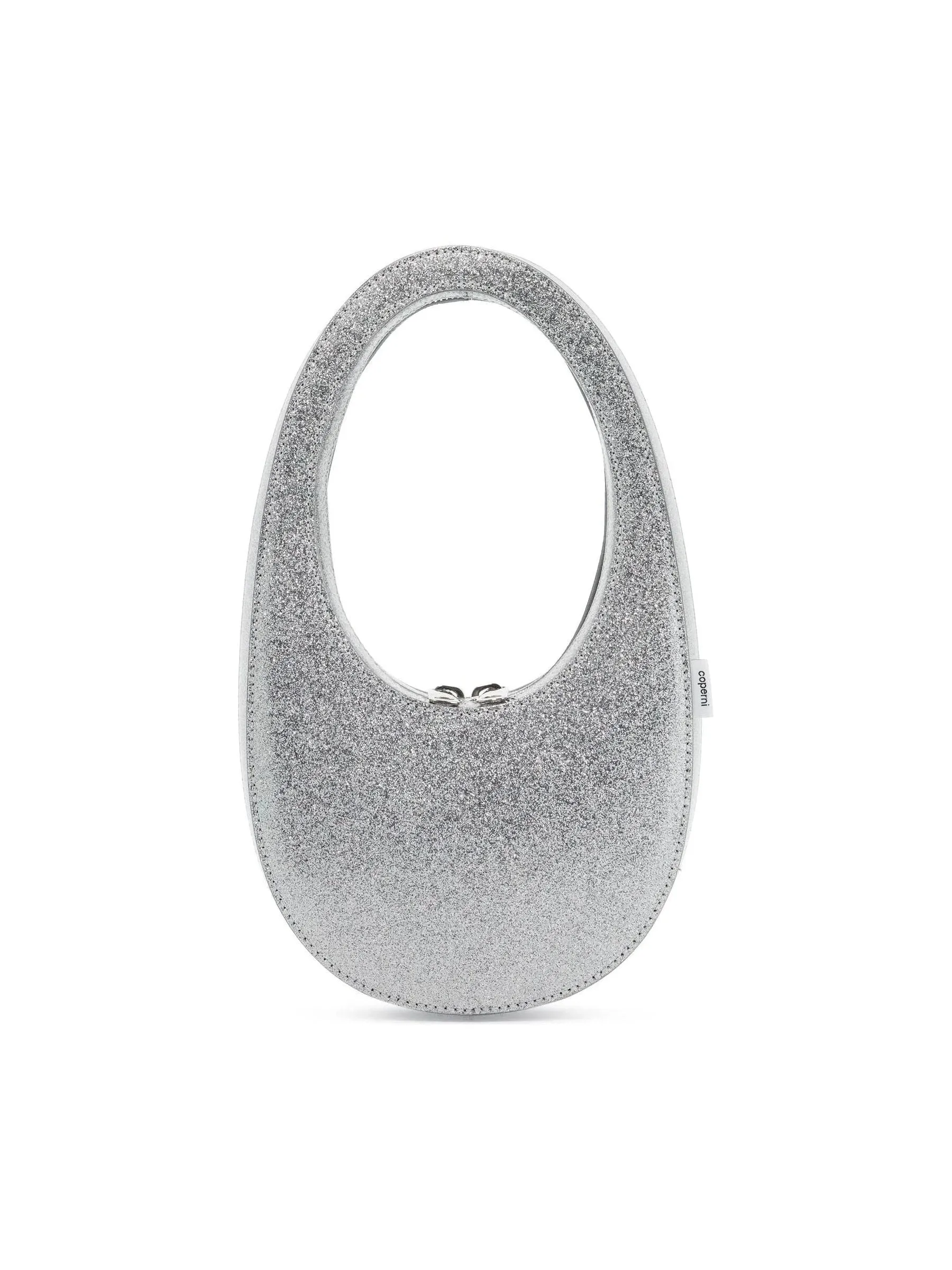 Swipe Glittered Hobo Bag
