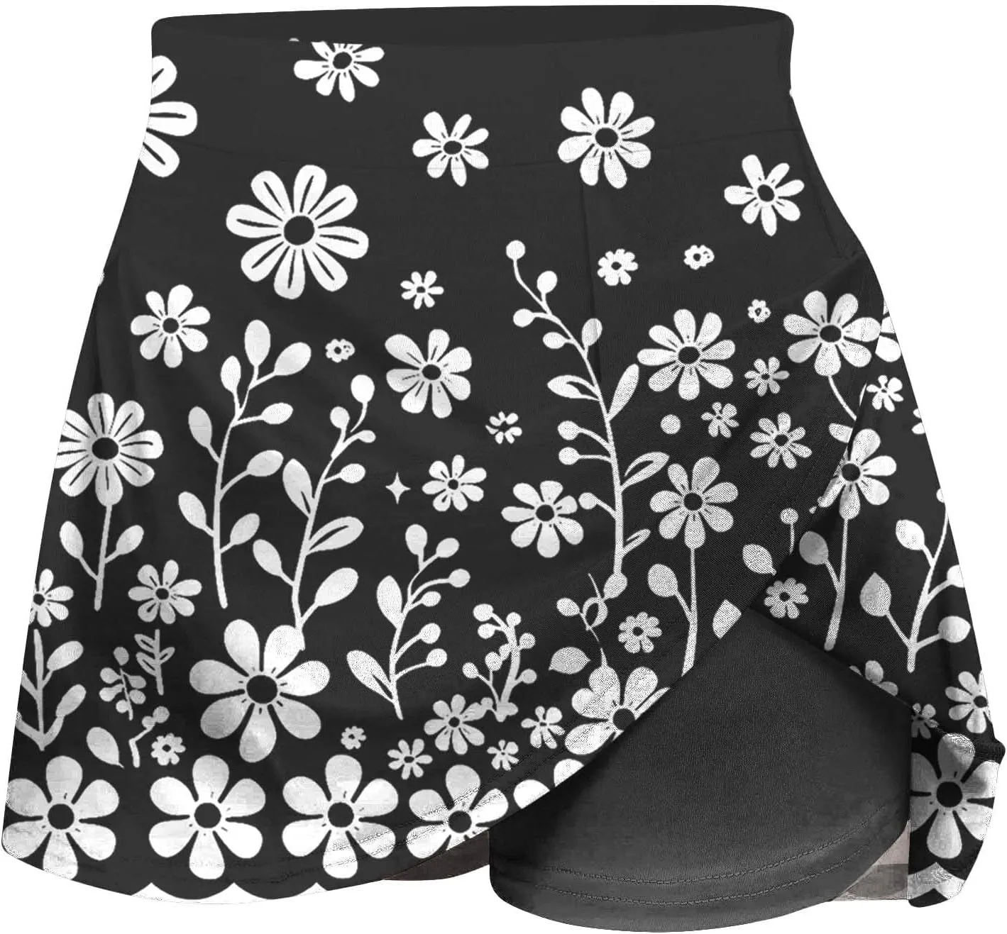 TANGNADE Skorts for Women Dressy Casual Skirt Athletic Inner Shorts for Running Tennis Golf Comfy Workout Sports Outfits