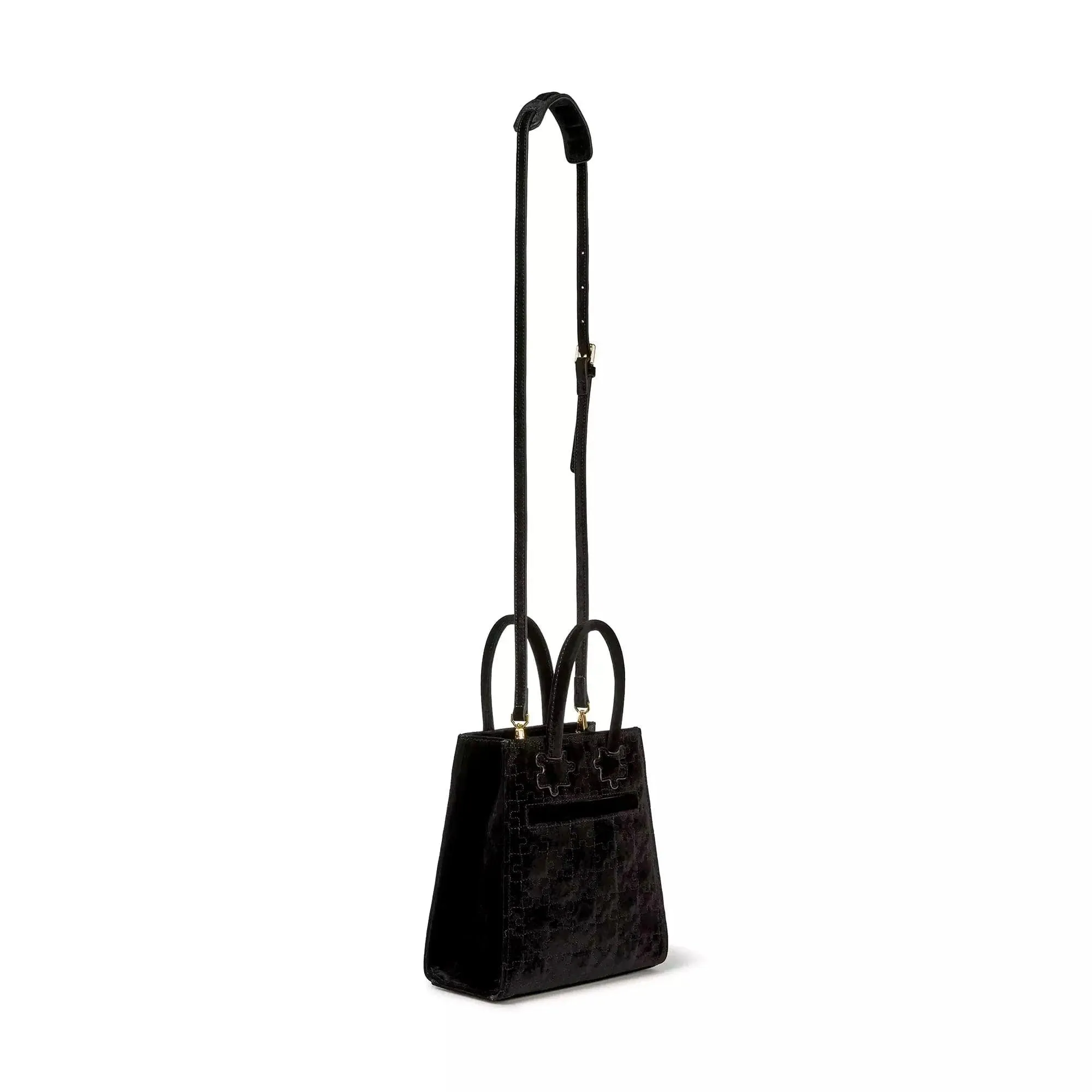 Temitope “D” Mini Tote | Black Velvet