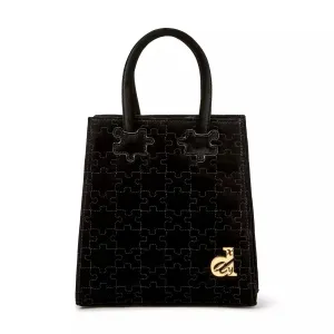 Temitope “D” Mini Tote | Black Velvet