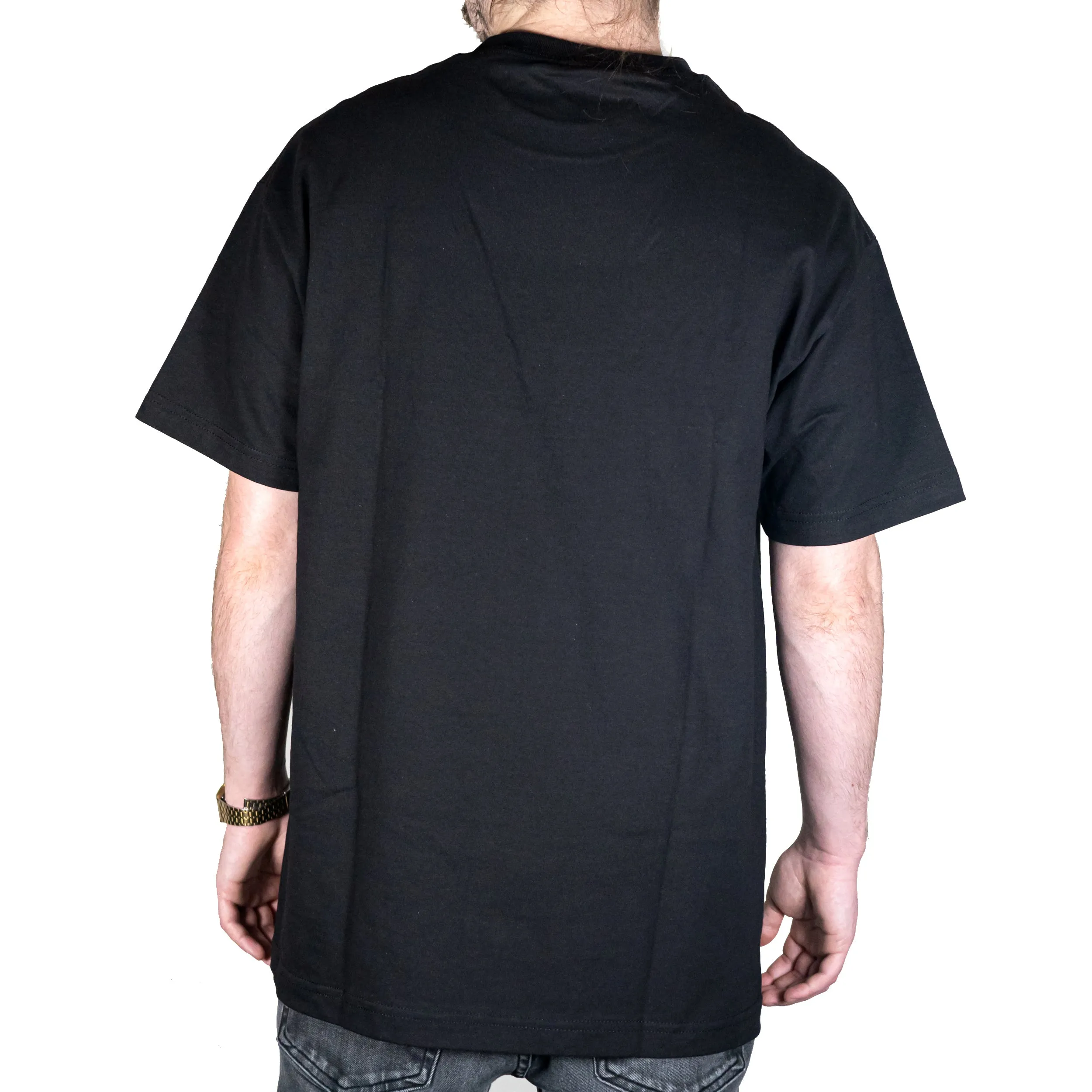 The Cave - T-Shirt - Classic Logo - Black & Red - Medium