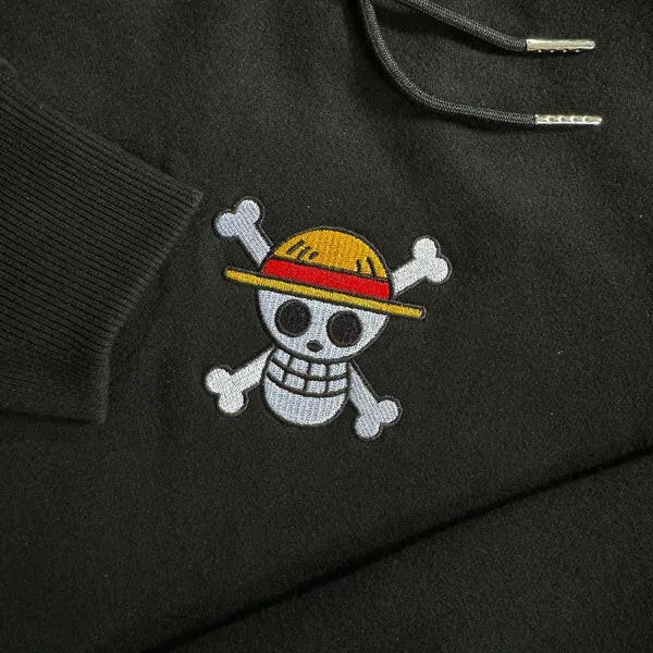 The "Wano Crew" Anime Embroidered Hoodie