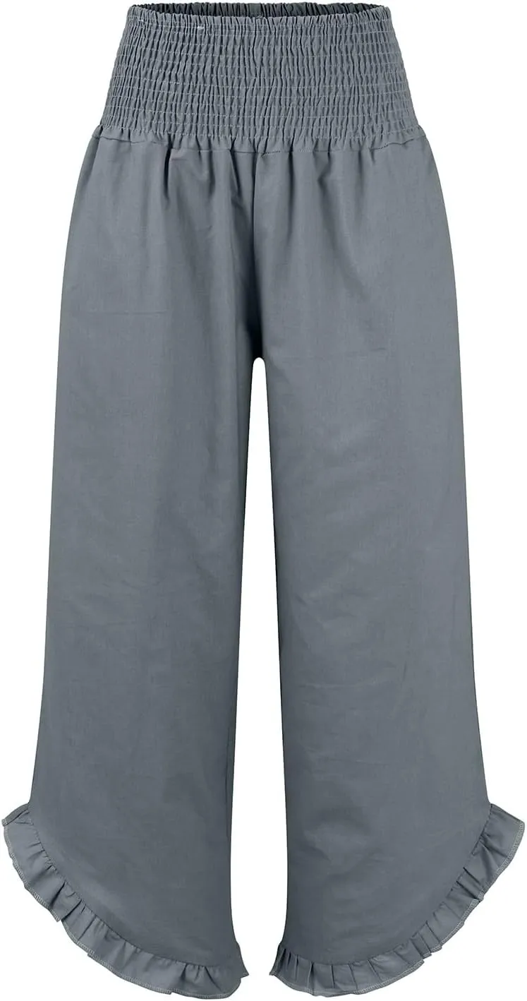 Wide Leg Pants for Women, Wide Leg High Waist Pants Summer Straight