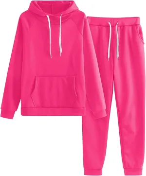 Women's 2 Piece Lounge Sets Long Sleeve Crewneck Graphic Lounge Long Sleeve Shirts Yoga Pants Outfits