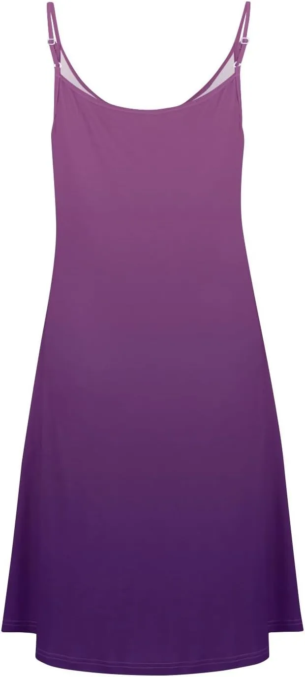 Womens Easter Dress Summer Beach Vacation Halter Dresses Button Down A Line Midi Dress Casual Spaghetti Strap