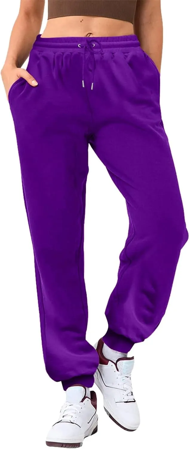 Women's Linen Blend Summer Fashion Palazzo Pants High Waist Wide Leg Plus Size Pant Trousers Beach