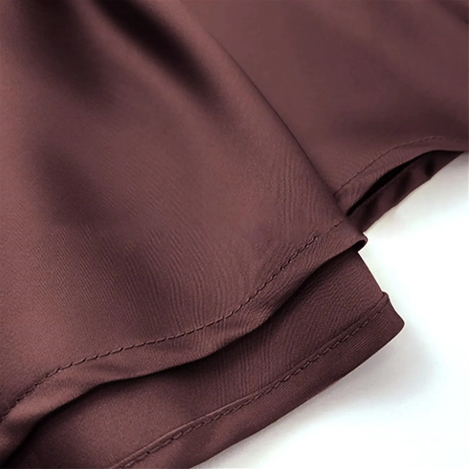 Women's Satin High Waisted Maxi Skirts Hidden Elasticized Waistband A Line Long Skirt Satin Maxi Skirts 2025