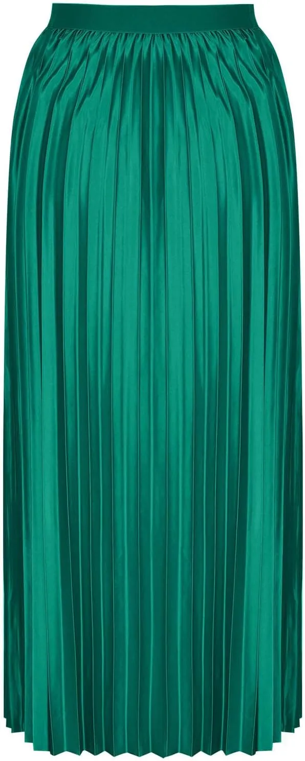 Womens Skirt Summer Midi Long Pleated Skirts High Waisted A Line Dress 2025 Trendy Boho Beach Dresses