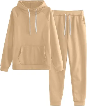 Womens Two Piece Outfits Long Sleeve V Neck Vintage Off Shoulder Long Sleeve Tops Long Pants Tracksuits